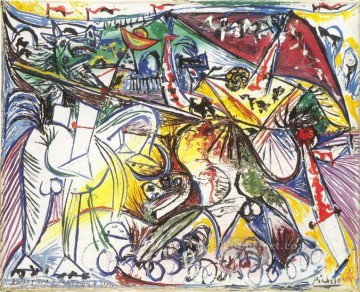 Pablo Picasso Painting - Corrida de toros 3 1934 1 cubismo Pablo Picasso